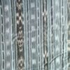 Sambalpuri blue with black stripes Cotton Fabric - Image 2