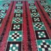 Green & Black Saptapar Double Bed sheet