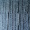 Sambalpuri blue with black stripes Cotton Fabric