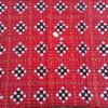 Red & Black saptapar diamonds sambalpuri cotton saree - Image 6