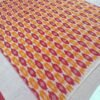 Orange & Yellow ikat double bedsheet with pillow cover - Image 9