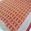 Orange & Yellow ikat double bedsheet with pillow cover - Image 7