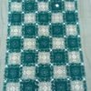 Grey sambalpuri single bedsheet with green checks - Image 4