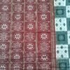Blue squares with maroon border and anchal - Image 5