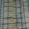 Green and black sambalpuri silk saree with saptapar border - Image 10