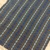 Blue sambalpuri cotton fabric with vertical saptapar bomkei pattern - Image 3