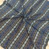 Blue sambalpuri cotton fabric with vertical saptapar bomkei pattern - Image 4