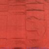 Red sambalpuri silk saree with blue border and doll anchal - Image 4