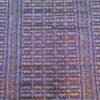 Red sambalpuri silk saree with blue border and doll anchal - Image 7