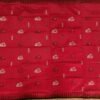 Red sambalpuri silk saree with boita bomkei pettern - Image 6