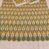 Peacock feathers ikat double bedsheet with pillow cover - Image 7