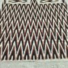 Brown Zig Zag ikat double bedsheet with pillow covers - Image 5