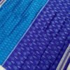 Sambalpuri blues half half silk saree with blue anchal - Image 3
