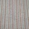 Sambalpuri cotton dress material with light blue and peach stripes - Image 4