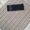 Sambalpuri cotton dress material with light blue and peach stripes - Image 2