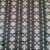 Black papa silk saree with red border and anchal - Image 7