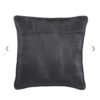 Black solid square cushion covers - Image 6