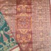 Black and red traditional sambalpuri silk saree border and anchal - Image 7
