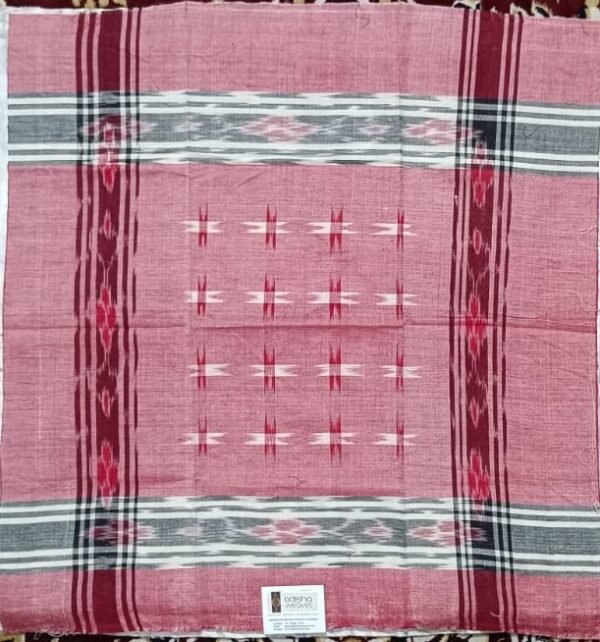 Pink cotton handkerchief - 22*22 inch