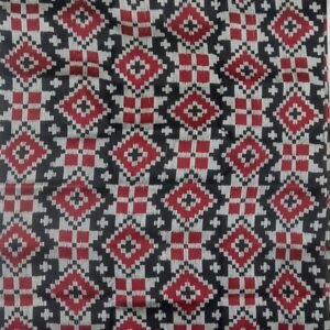 Black and maroon pasapali khandua silk saree with blouse