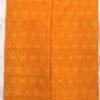 Yellow and green sambalpuri cotton saree