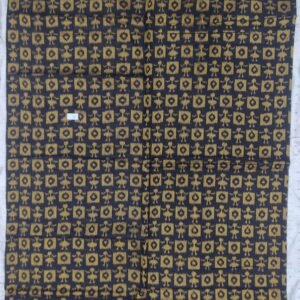 Black and red sambalpuri tribal art cotton saree