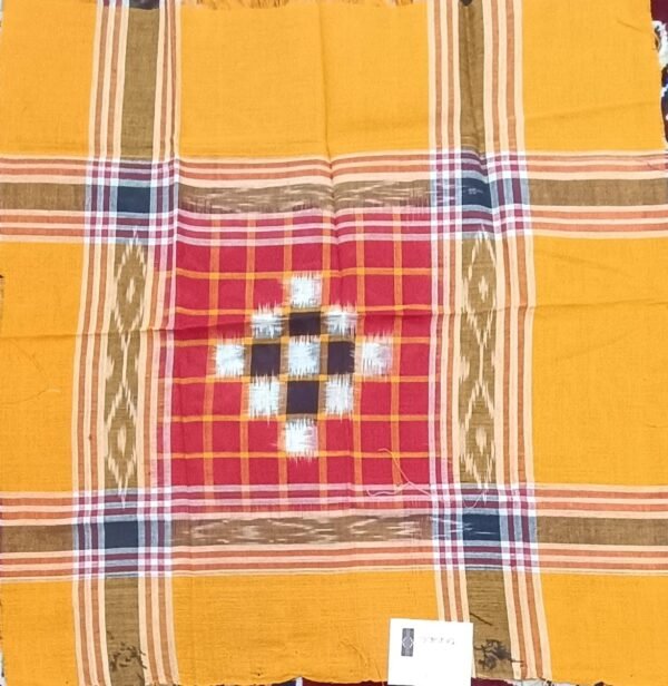 Yellow cotton handkerchief – size 16*16 inch