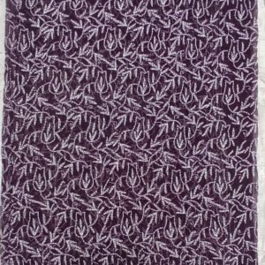 Purple lucknow chikankari Georgette saree with blouse
