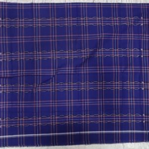 Blue checks sambalpuri cotton lungi