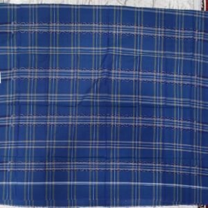 Sky blue checks sambalpuri cotton lungi