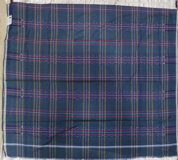 Blue checks sambalpuri cotton lungi