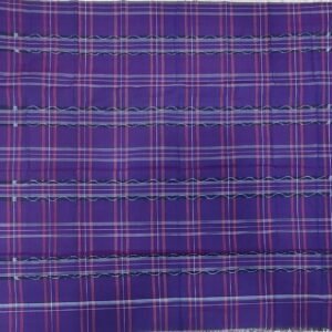 Blue checks sambalpuri cotton lungi