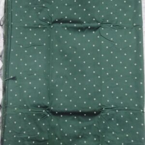 Green resam work banarasi silk saree with blouse