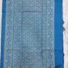 Sky resam work banarasi silk saree with blouse - Image 7
