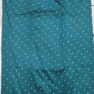 Sky resam work banarasi silk saree with blouse