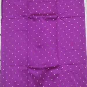 Magenta resam work banarasi silk saree with blouse