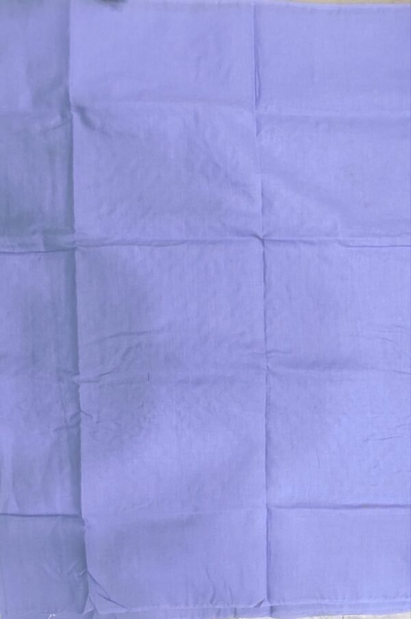 Purple lucknow chikankari cotton dress material with dupatta - Image 3